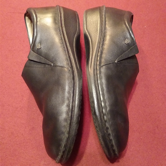 Finn Comfort Black Leather Slip On Shoes Men's 9 - Picture 5 of 10